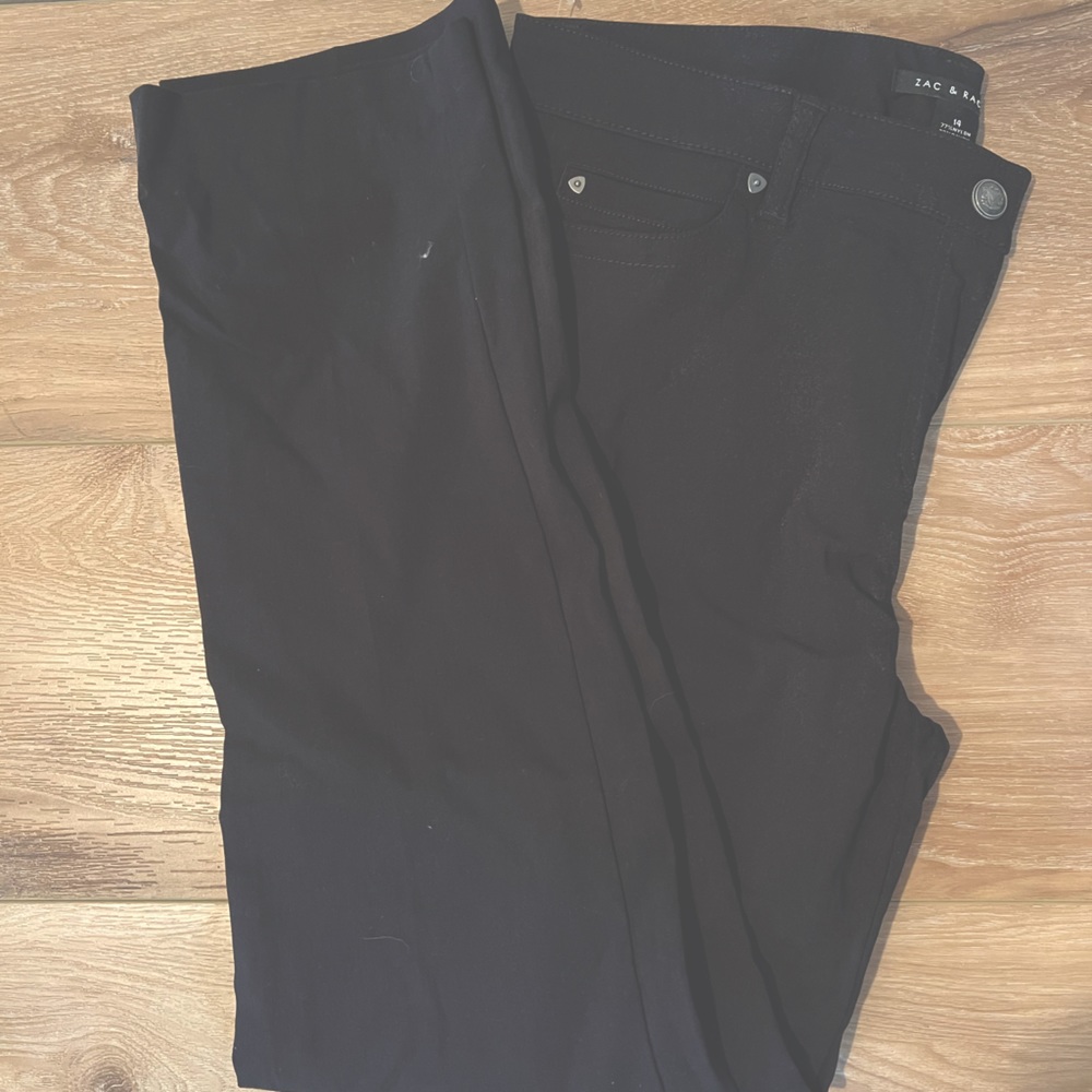 Slim Leg Black work pants